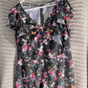 Floral romper